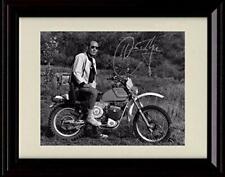 8x10 Framed Hunter S Thompson Autograph Promo Print picture