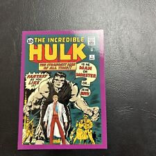 11d The Incredible Hulk Marvel 2003  Topps #51 Issue One 1962 Comic Book picture