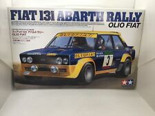 TAMIYA 1/20scale model FIAT 131 ABARTH RALLY OLIO FIAT picture