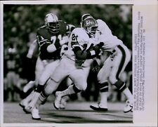LG776 1980 Original Photo OTIS ARMSTRONG Denver Broncos RAY HAMILTON Patriots picture