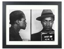 Malcolm X Mugshot minister malcom Civil Rights Old 8X10 Matted Framed Photo picture