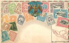 Postcard c-1910 Mexico Stamp Philatelic 23-7392 picture