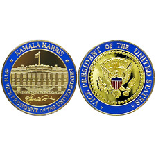 BL15-006 Vice President Kamala Harris White House Challenge Coin picture