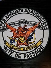1960s USN Navy Silent Warrior SEAL Detachment Theater Made Patch picture