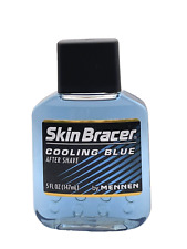 very RARE Discontinued Mennen Skin Bracer Cooling Blue Mens After Shave 5 oz New picture