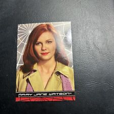 Cqq Marvel Spider-Man The Movie 2002 Topps #4 Mary Jane  Watson Kristin Dunst picture