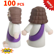 100pcs Mini Jesus Figurine Easter Decorations, Tiny Baby Jesus Figurines Bulk picture