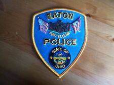 EATON OHIO STATE POLICE FORT ST CLAIR Patch DEPT USA obsolete Original picture