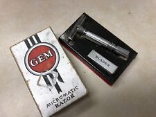 Vintage GEM Micromatic Razor in Box picture
