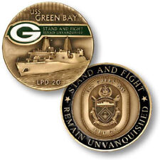 NEW USS Green Bay (LPD-20) Bronze Challenge Coin.  picture