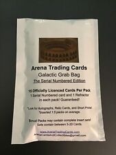 Arena Trading Cards Galactic Grab Bag, 15 Topps Star Wars cards, Serial #'d Ed. picture