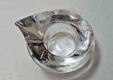 Stunning Vintage Mikasa Crystal Heavy Tear Drop Votive Candle Holder picture