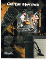 2010 AUDIX Microphones KEITH NELSON, STEVIE D. of Buckcherry VINTAGE Print Ad picture