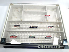 RARE 1970s 80s Gillette razor tabletop advertising store display sign picture