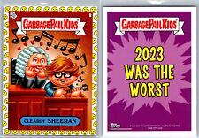 Ed Sheeran Garbage Pail Kids GPK Spoof Card Sad Face Parallel 2023 picture