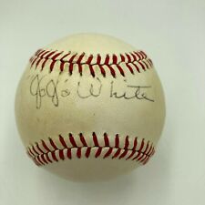 Jo Jo White Signed American League Macphail Baseball Detroit Tigers JSA COA picture