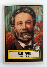 Jules Verne 1952 Topps Look n See #97 Writer Vintage picture
