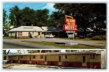 c1950s Plains Motel Roadside North Platte Nebraska NE Dual View Vintage Postcard picture