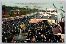 State Fair Grounds Showing Vulcan & The Iron Man Birmingham Alabama 1913 PC picture