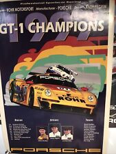 Awesome Original ￼￼Porsche Poster Gt1 Champions 1997 picture
