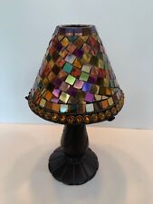 Vtg Partylite Gobal Fusion Candle Mosaic 12