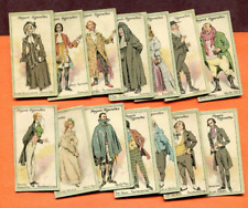 1913 JOHN PLAYER & SONS CIGARETTES CHARACTERS FROM THACKERAY 25 TOBACCO CARD SET picture