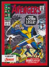 2022 Fleer Ultra Avengers Comic Covers #A-34 Avengers (1963) #34 08/34 picture