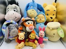 *LOT Disney's Winnie The Pooh Plush; Eeyore/Night Light/Baby/Puppets/Stocking picture