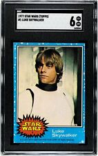 1977 Topps Star Wars #1 Luke Skywalker RC Rookie Card SGC 6 EX/NM EX / Near Mint picture