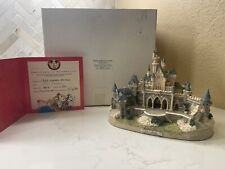 WALT DISNEY JOHN HINES SLEEPING BEAUTY CASTLE SIGNED Limited Edition 363/500 New picture