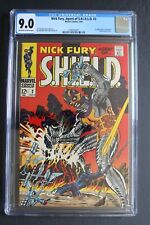 Nick Fury Agent of SHEILD #2 Jimmy Woo Joins TV STERANKO 1968 Centurius CGC 9.0 picture