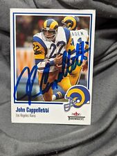 John Cappelletti Rams Autographed SIGNED Fleer Throwbacks  picture