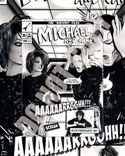 1995 Michael Janet Jackson Scream MTV Music Video Comic Book Cover 8x10 Photo picture