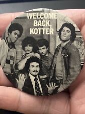 AWESOME VTG Rare Welcome Back Kotter 2.25” Pin Back Button Pin Sweat-hogs Gang picture