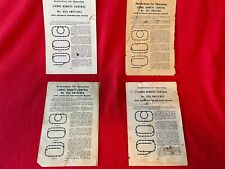 LIONEL POSTWAR ORIGINAL OPERATING INSTRUCTIONS 022 SWITCHES picture