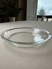 Vintage Original Corning PYREX 209, 23cm, 9” Inch Pie Baking Plate, Clear Round picture
