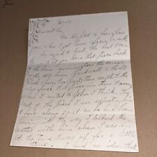 Antique 1917 Letter Discusses Possible War with Germany / Montgomery Ward + More picture