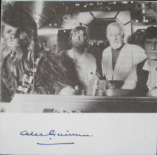 Sir Alex Guinness (Original signed STAR WARS) picture