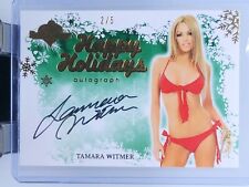 2012 Bench Warmer Holiday Happy Holidays Autograph Tamara Witmer 2/5 picture