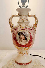 Victorian Style Urn Shaped Table Lamp With John Peters of Holland Portrait picture