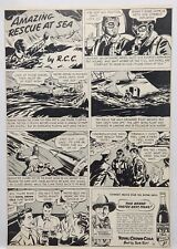 1944 Royal Crown Cola Cartoon Comics Tex Ritter Gunsmoke Vtg Print Ad Poster 40s picture