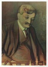 Emanuel LASKER German chess player World champion chess game Postcard OLD picture