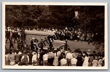 Real Photo 1923 US President Harding Hearse & Funeral Procession RP RPPC J465 picture