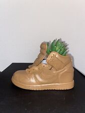 Sneaker Planter Vase Custom Shoe Planter Authentic Nike Dunk High PS painted picture