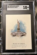 STATUE OF LIBERTY 2006 Topps Allen & Ginter 350 SGC 10 LADY LIBERTY picture