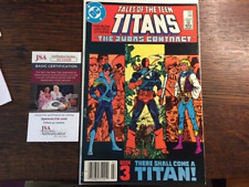 Tales of the Teen Titans #44 DC Comics 1984 1st Appearance Nightwing PEREZ AUTO picture