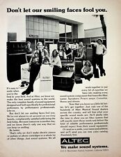 1974 Altec Sound Systems - Vintage Print Advertisement picture