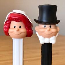 PEZ Brunette Bride & Groom - Wedding Gift/Present/Favors/Cake Topper/Candy Bar picture