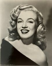 Original 1950s Marilyn Monroe TYPE 1  Photograph 8X10 - Beautiful Headshot picture