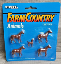 Ertl Farm Country Animals #4209 - Horses & Foal 1/64 scale picture